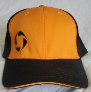 Wavejet Black and Orange Men's Baseball Cap - New W/O Tags